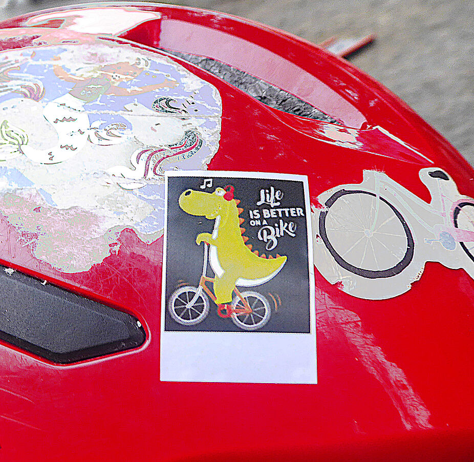 Sticker Fahrraddrache