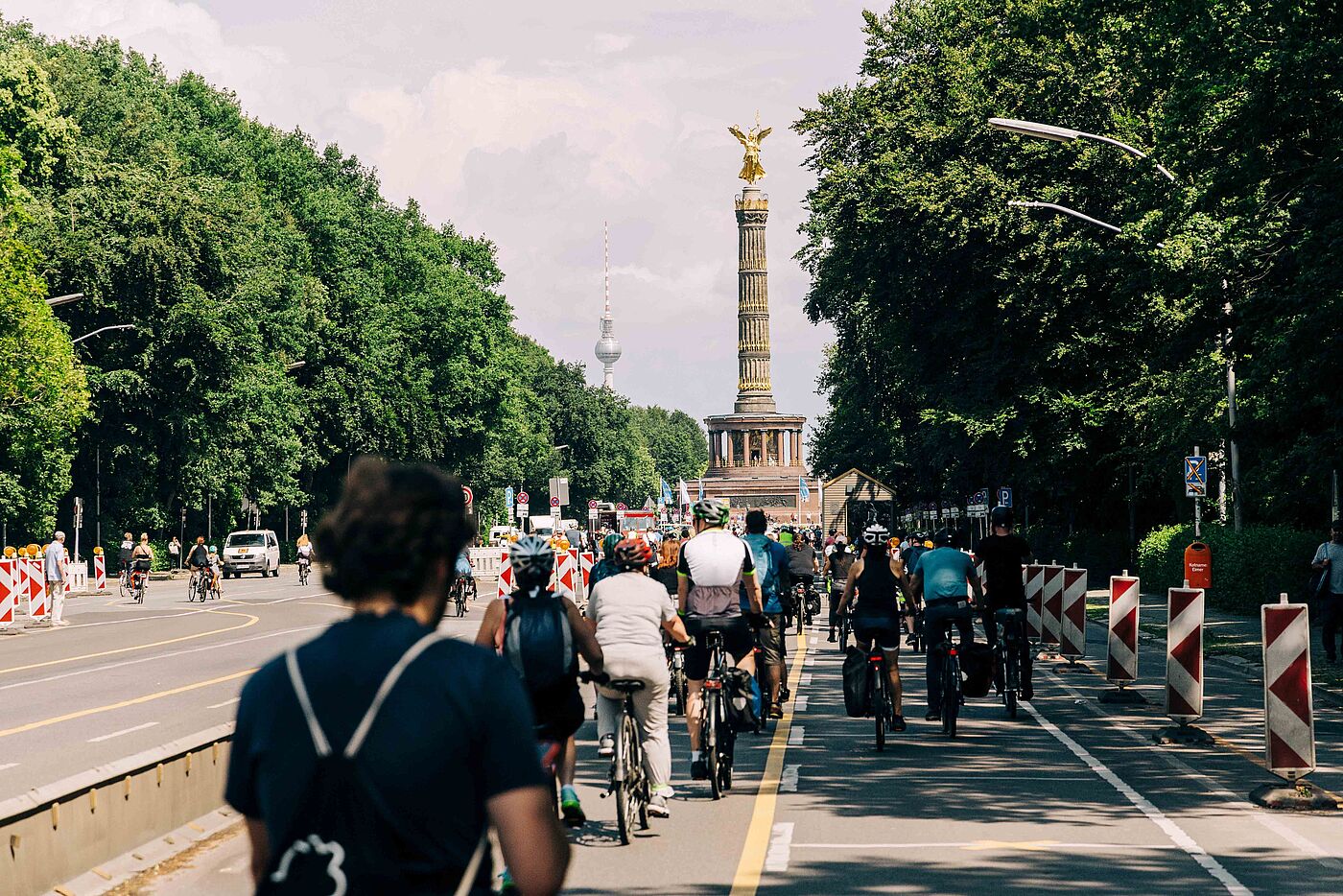 Fast geschafft, den Großen Stern im Blick