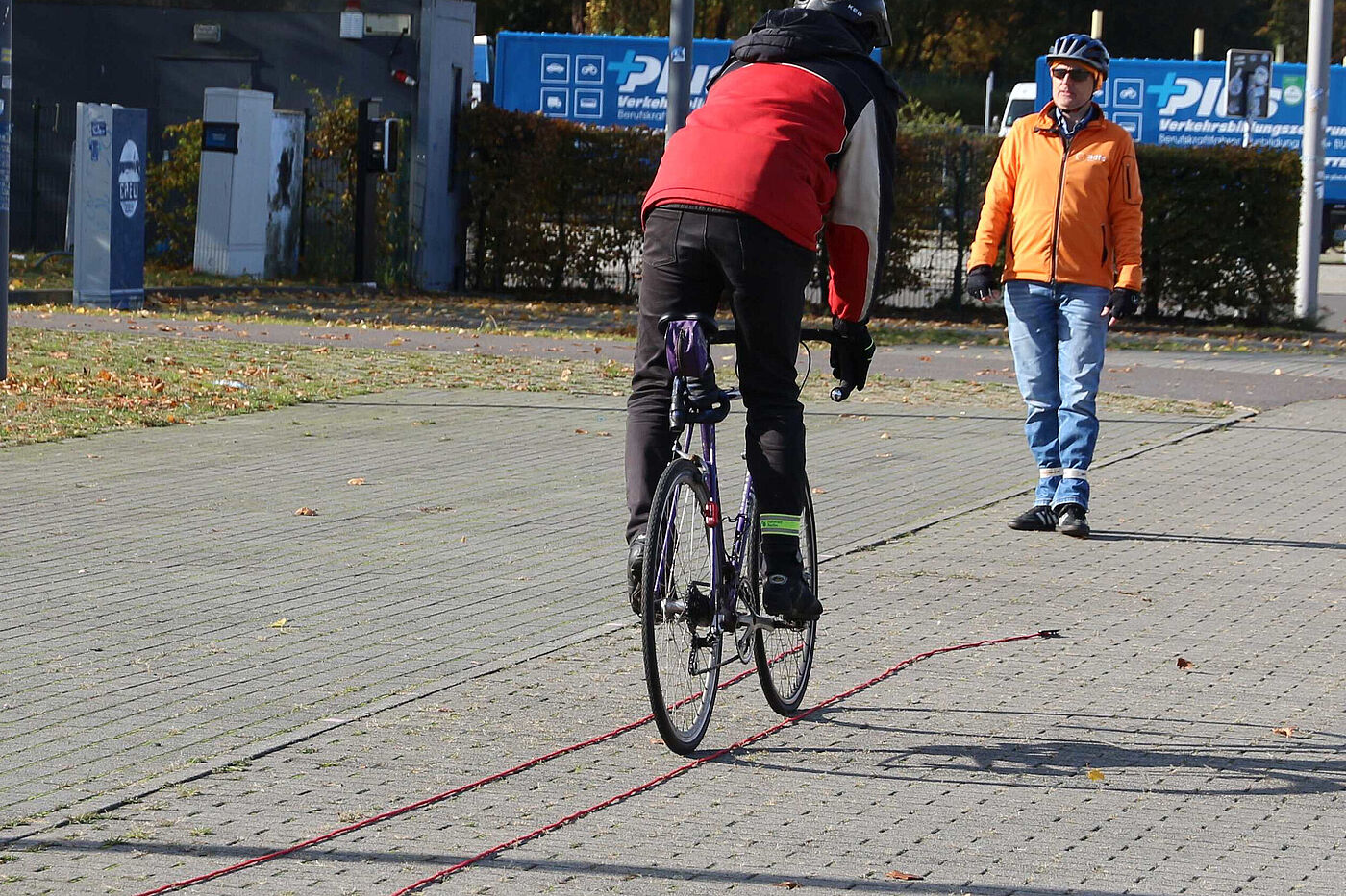 Fahrsicherheitstraining Geradeausfahrt