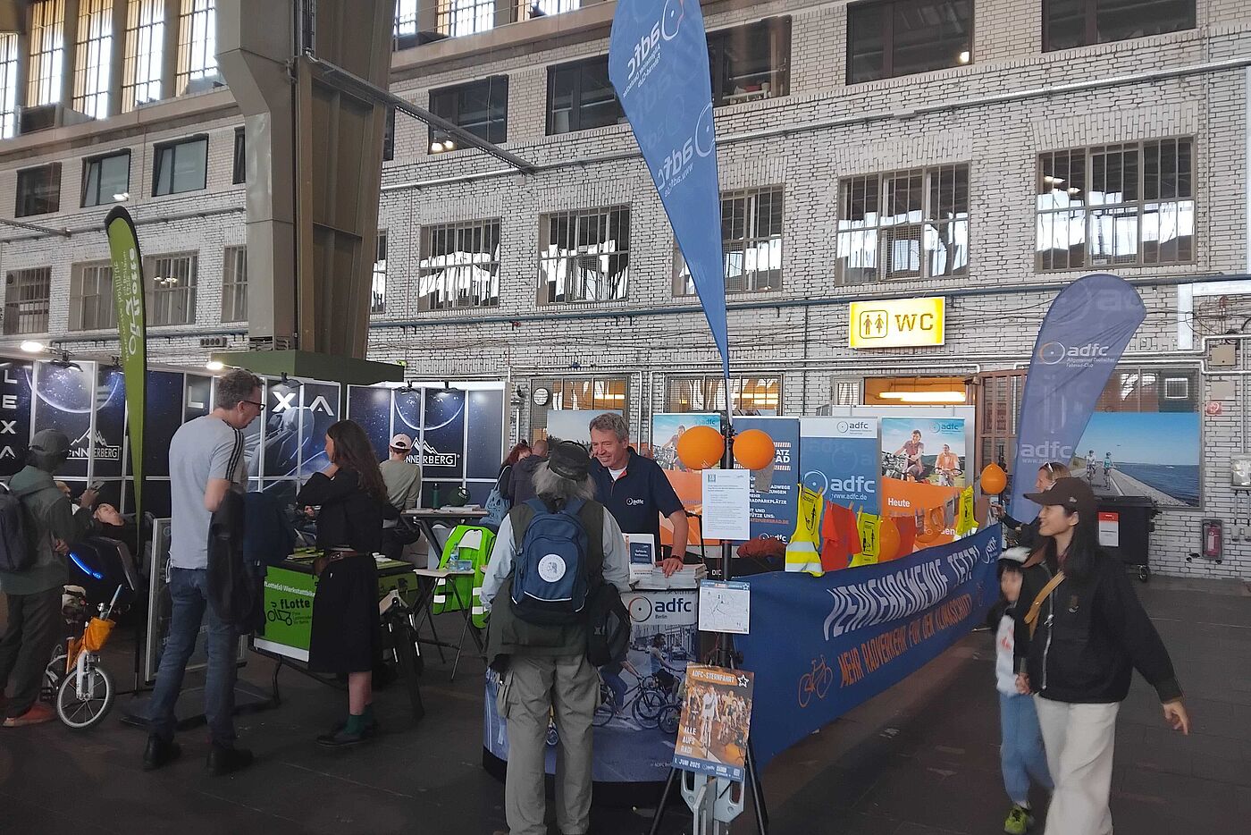 ADFC Berlin Messestand