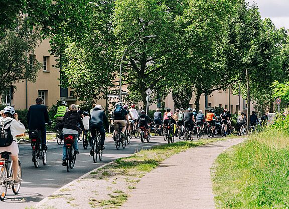 Kreisfahrt des ADFC Berlin
