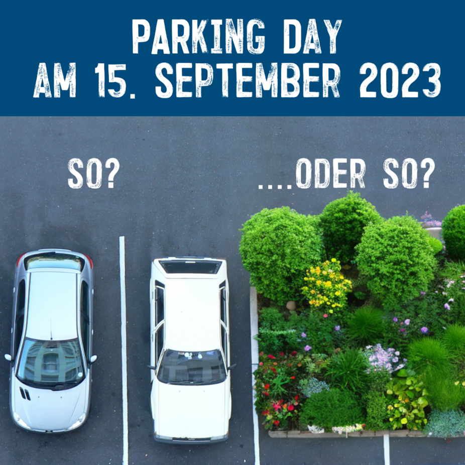 Sharepic PARKing Day 2023 Instagram 1080x1080 PARKing Day am 15. September 2023