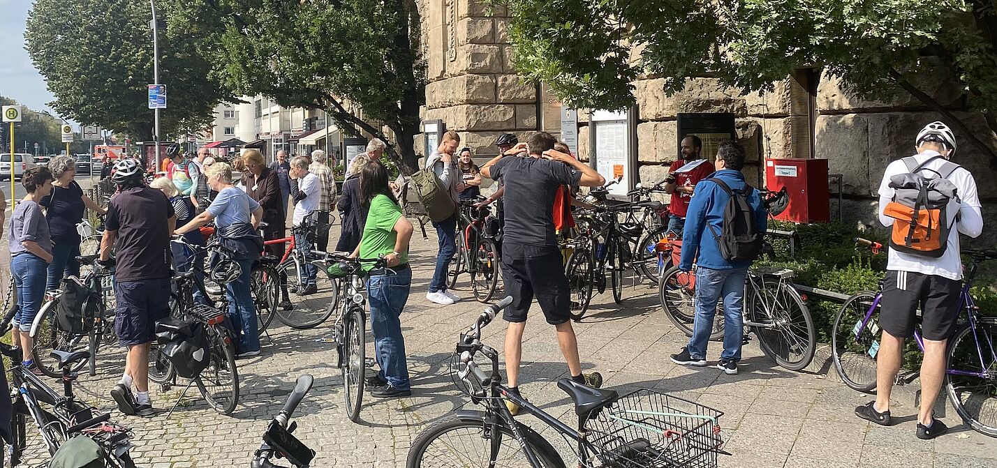 Start zu einer Kieztour durch Charlottenburg-Wilmersdorf