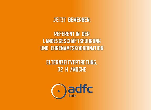 Jetzt bewerben: Referent:in der Landesgeschäftsführung und Ehrenamtskoordination (m/w/d) als Elternzeitvertretung