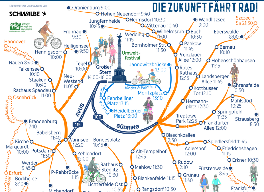 Sternfahrt Routengrafik 2026