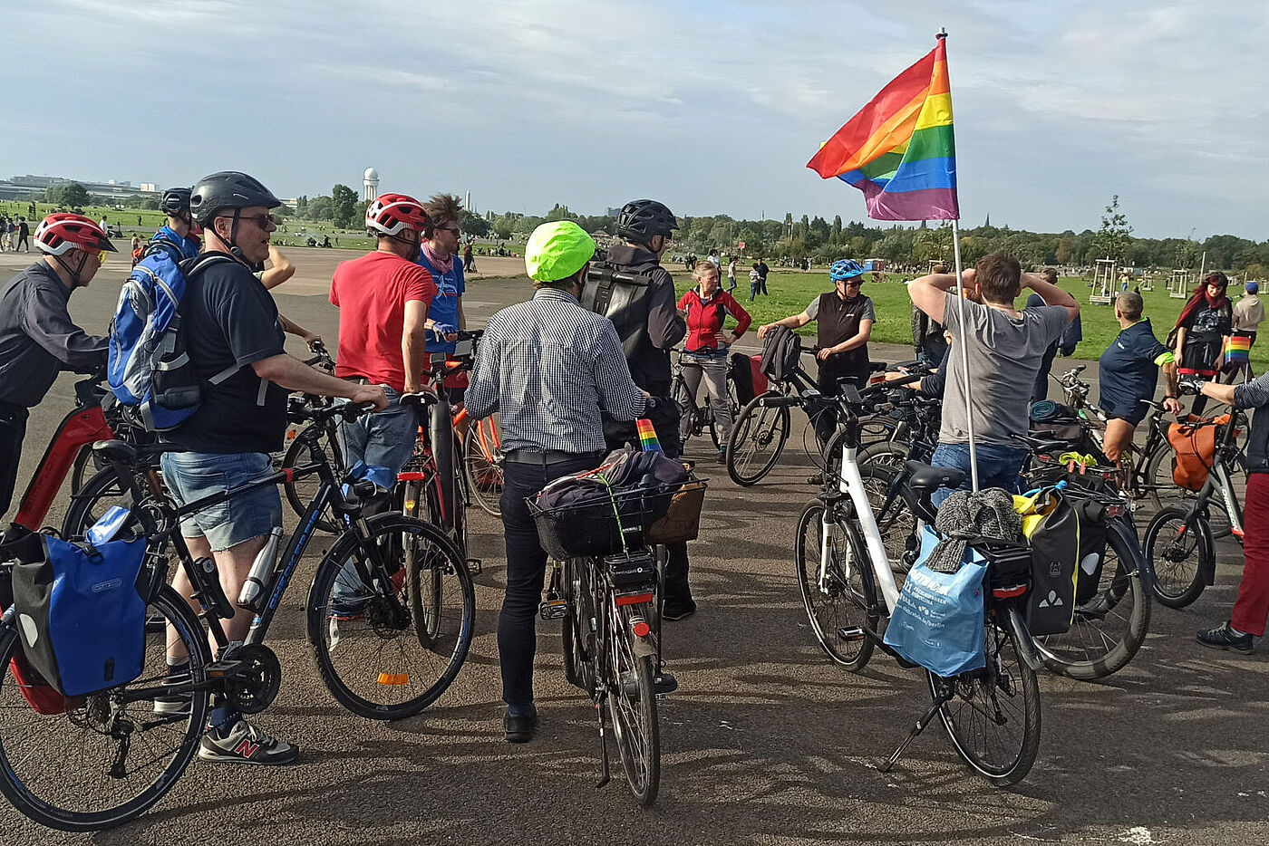 Das ADFC Berlin Queer-Netzwerk auf Netzwerk-Radtour