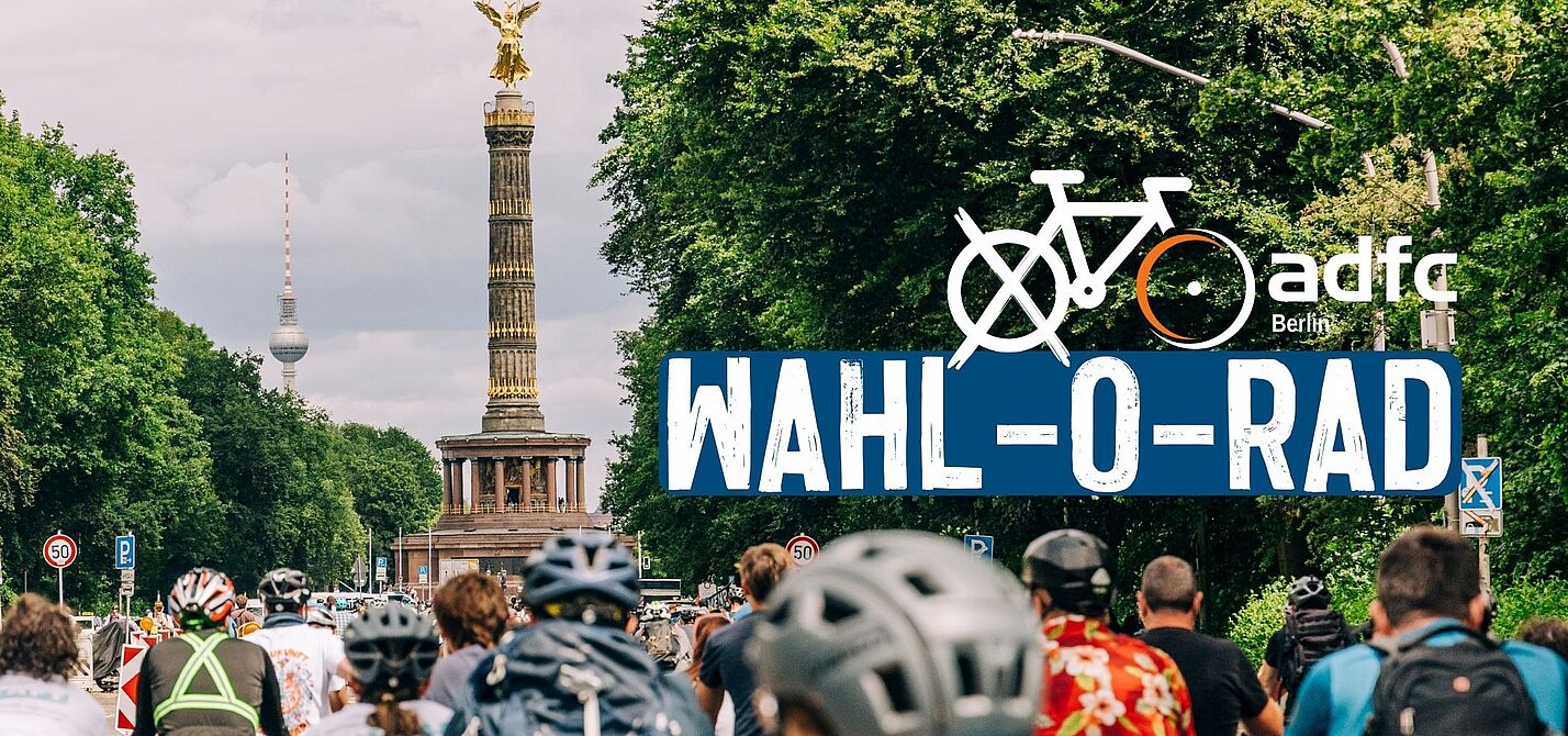 Berlin wählt. Vergleiche im Wahl-O-Rad deine verkehrspolitischen Positionen mit den Antworten der Parteien!