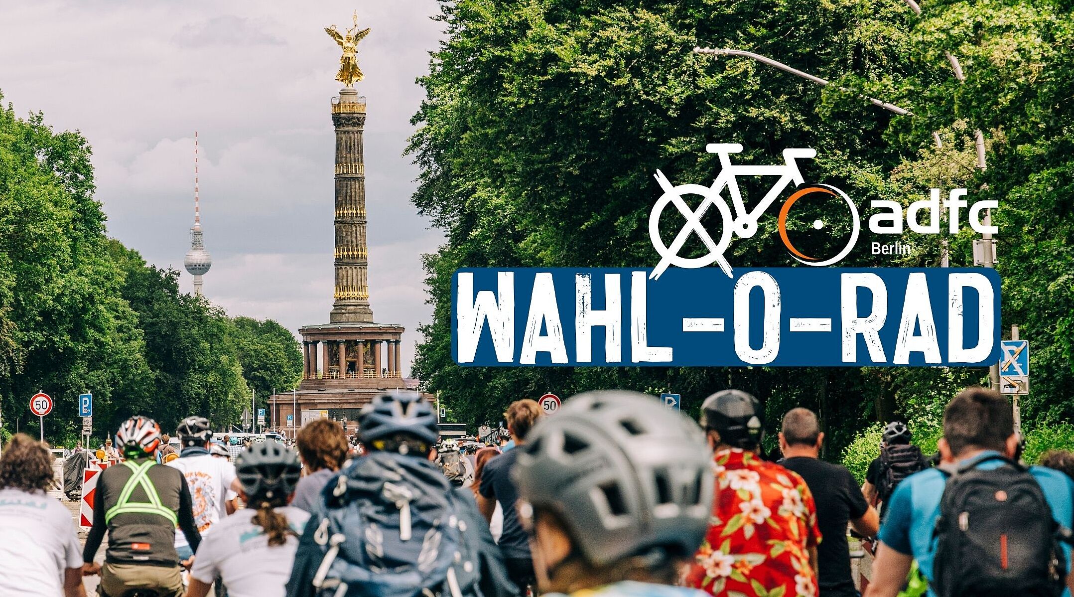 Berlin wählt. Vergleiche im Wahl-O-Rad deine verkehrspolitischen Positionen mit den Antworten der Parteien!