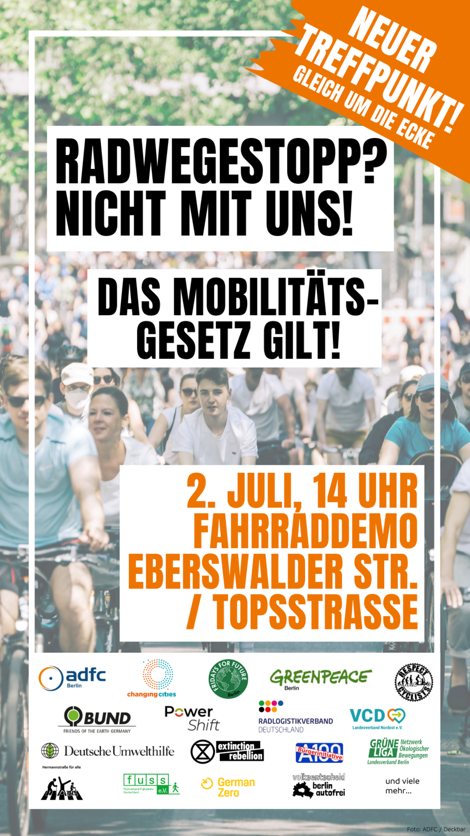 #Nichtmituns Demo am 2. Juli 2023 - Story Sharepic Instagram Story 1080x1920px