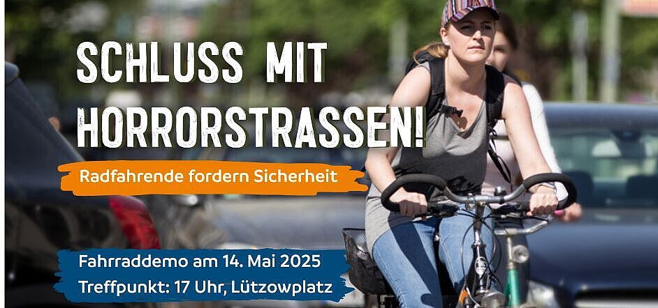 Horrorstraßen-Demo am 14. Mai 2025 Horrorstraßen-Demo am 14. Mai 2025