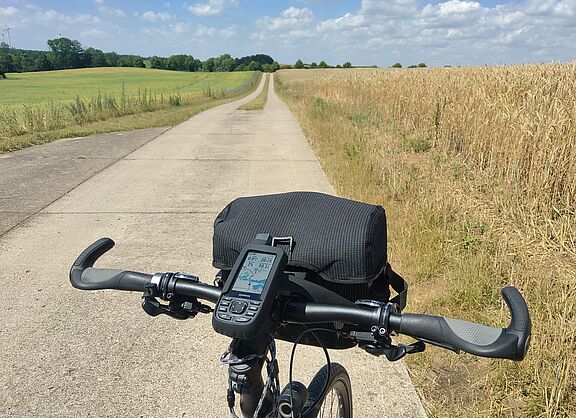 Navigation am Fahrrad