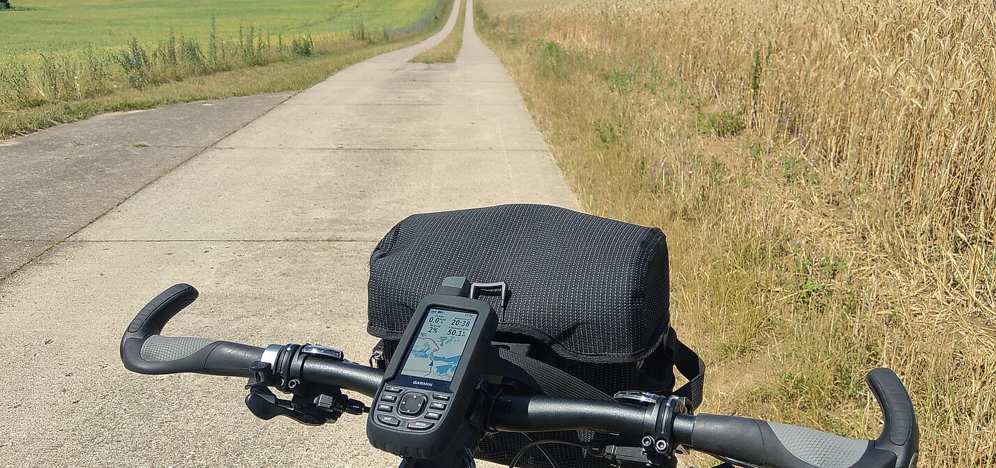 Navigation am Fahrrad