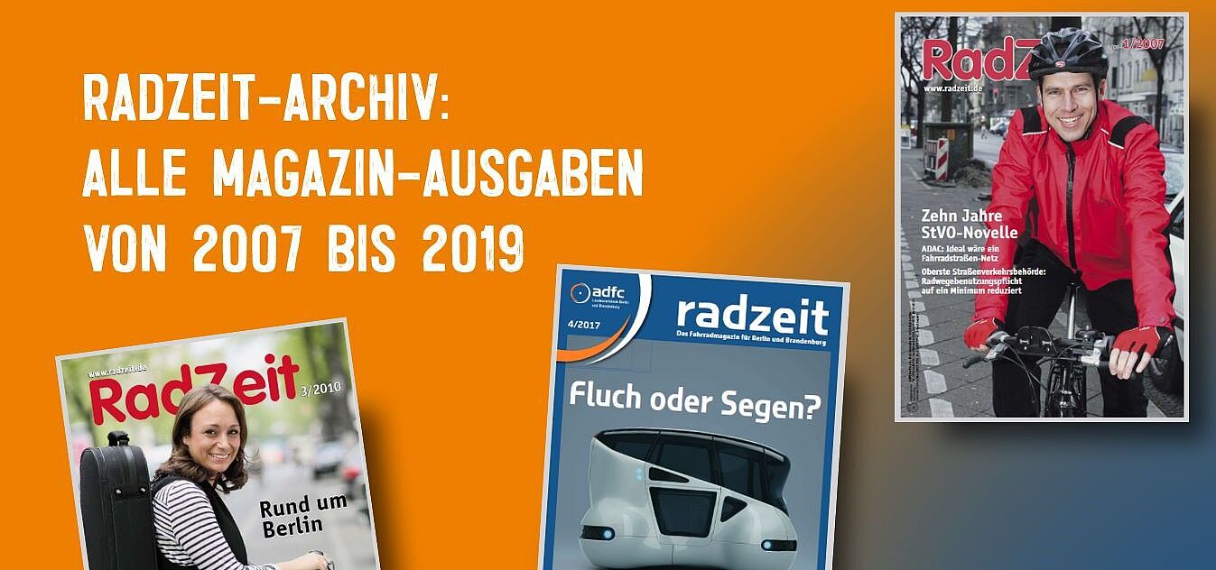 Radzeit-Archiv: Magazine von 2007-2019