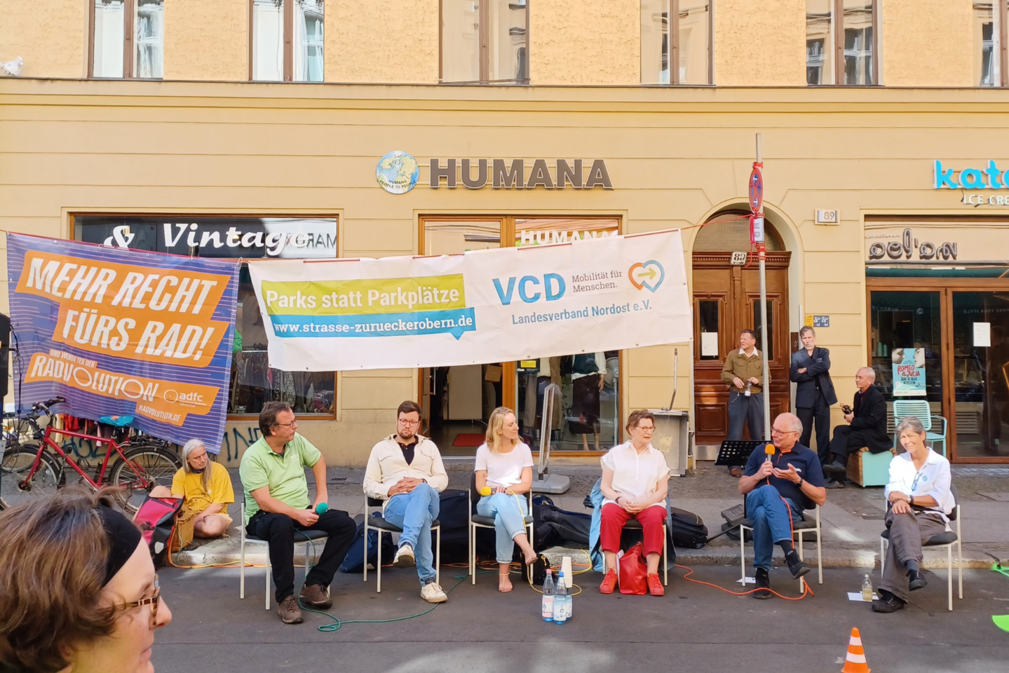 Weltweiter PARK(ing) Day am 15. September 2023 ADFC Berlin