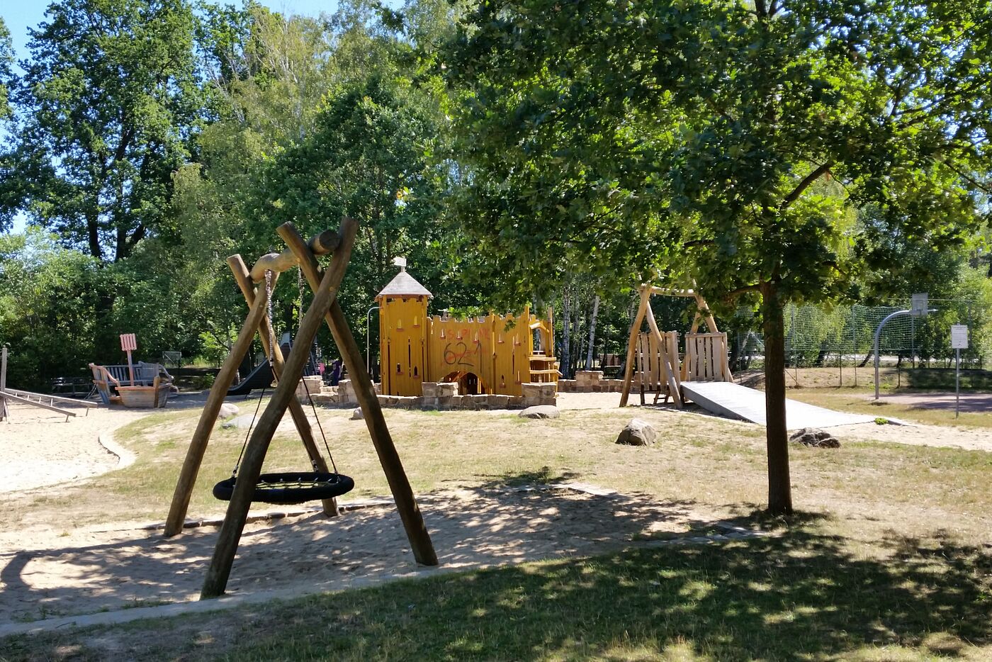 Spielplatz in Schönwalde.