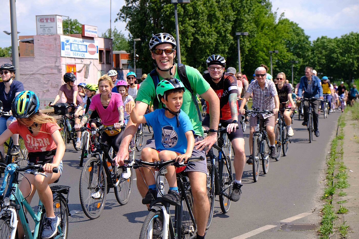 ADFC Sternfahrt am 2. Juni 2024 in Berlin