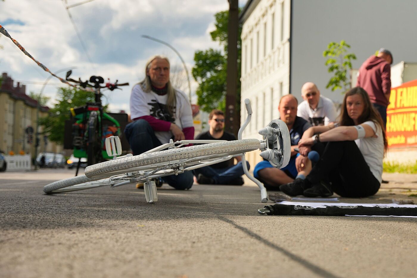 Geisterrad vor Aufstellung