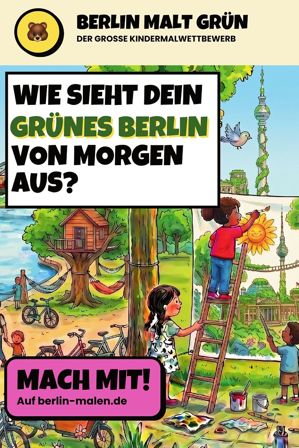 Berlin malt Grün - Kindermalwettbewerb Berlin malt Grün - Kindermalwettbewerb