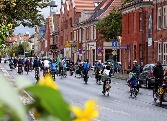Kidical Mass in Potsdam am 18. September 2021