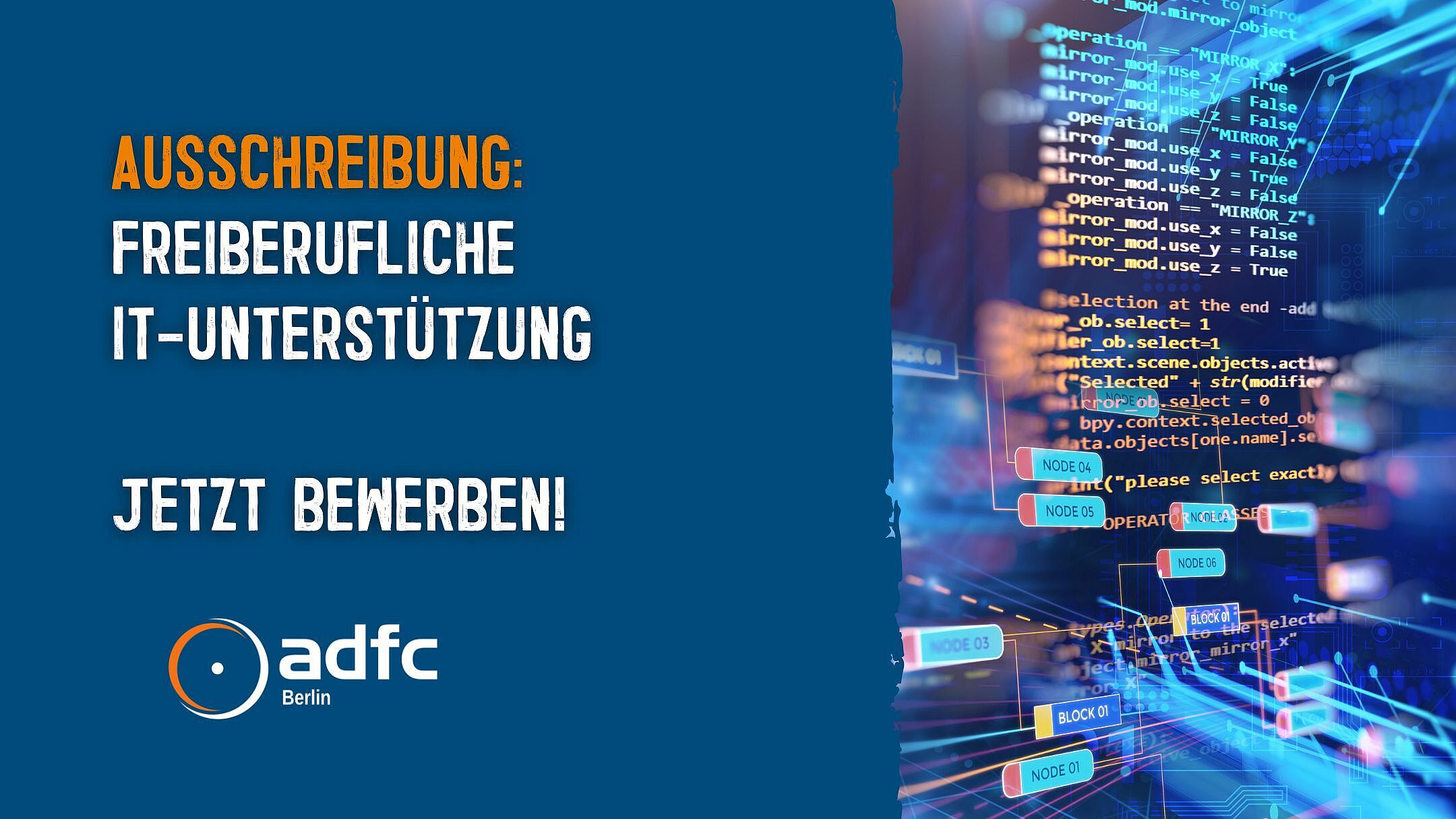 Ausschreibung IT-Unterstützung