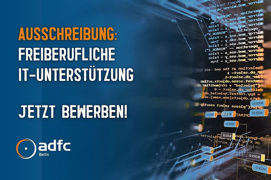 Jetzt bewerben: Ausschreibung - Freiberufliche IT-Unterstützung Jetzt bewerben: Ausschreibung - Freiberufliche IT-Unterstützung