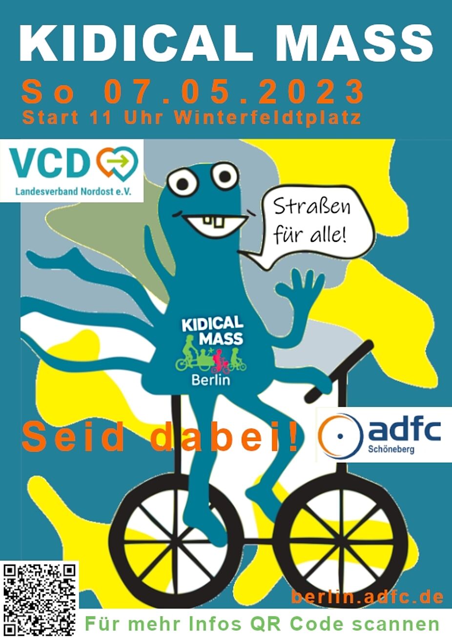 Plakat Froctopus ADFC Schöneberg