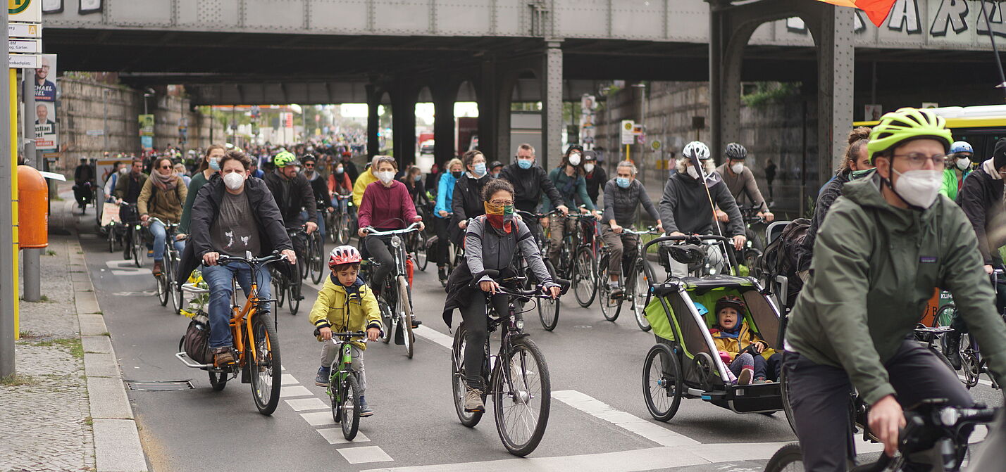 ADFC Berlin beim Klimastreik