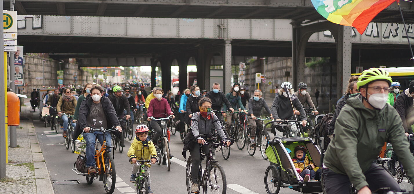 ADFC Berlin beim Klimastreik