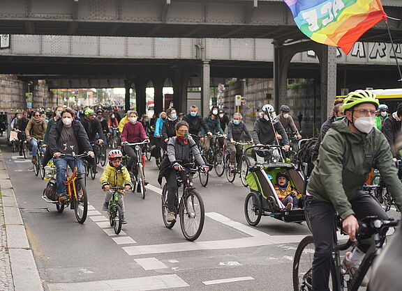 ADFC Berlin beim Klimastreik