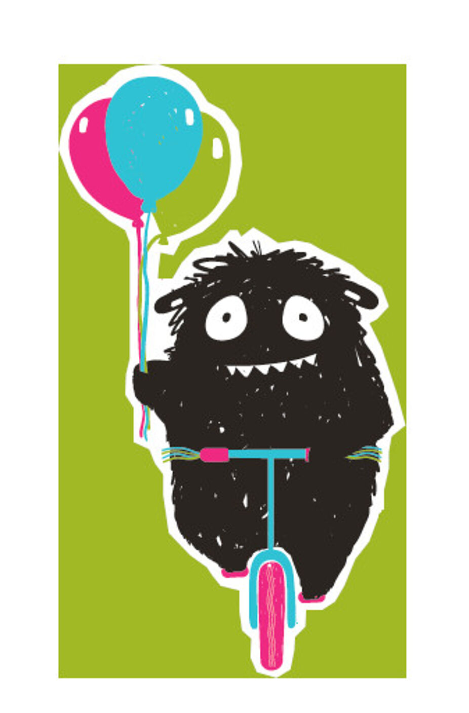 Sticker Fahrradmonster