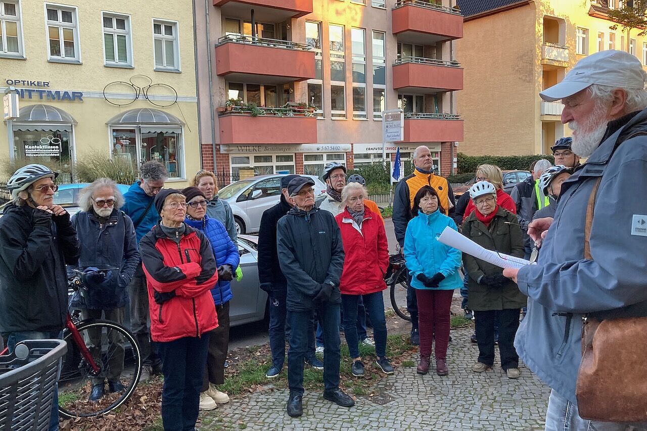 Halt im Mädewalder Weg
