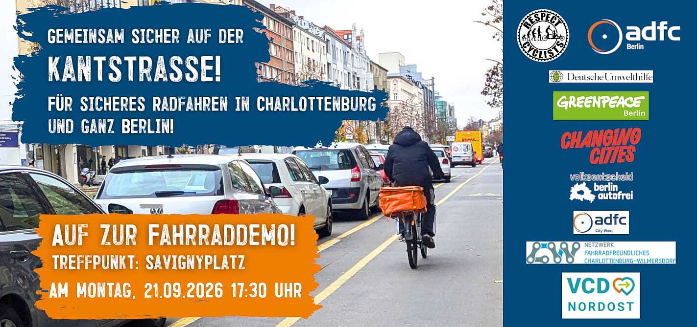 Aufruf zur Demo Kantstrasse Aufruf zur Demo Kantstrasse