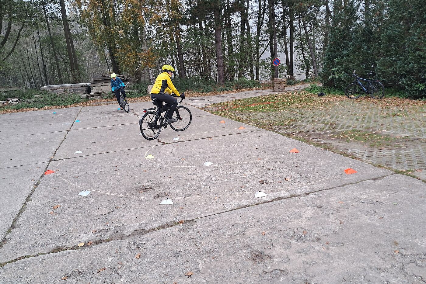 Fahrsicherheitstraining Training Kurven fahren