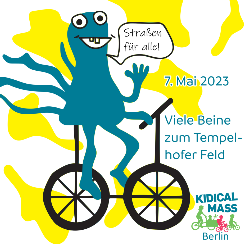 Kidical Mass am 7. Mai 2023 Kidical Mass am 7. Mai 2023
