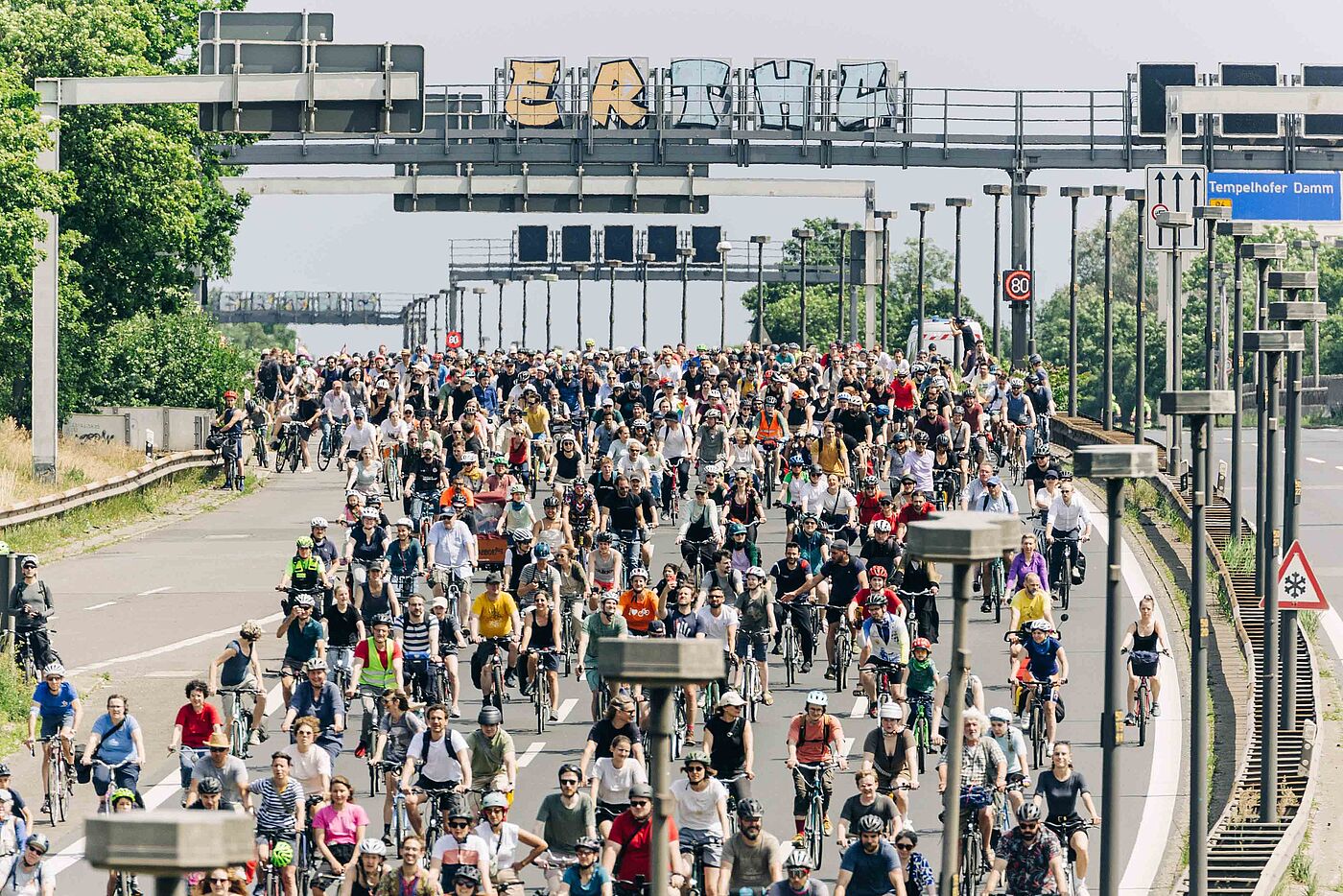 Jedes Jahr ein Highlight: Die Fahrt über die Autobahn