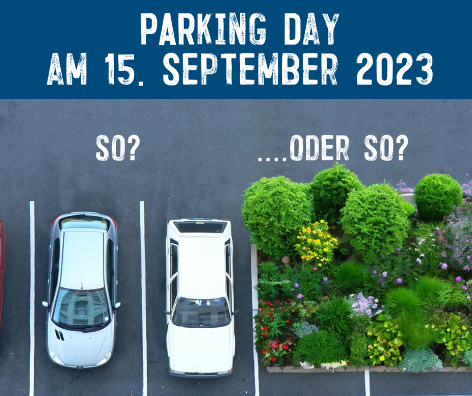 Weltweiter PARK(ing) Day am 15. September 2023 ADFC Berlin