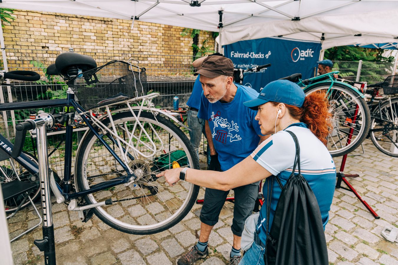 Fahrrad-Checks des ADFC Berlin