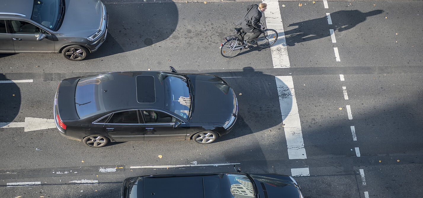 Noch immer ist in unseren Städten das Auto vorherrschend